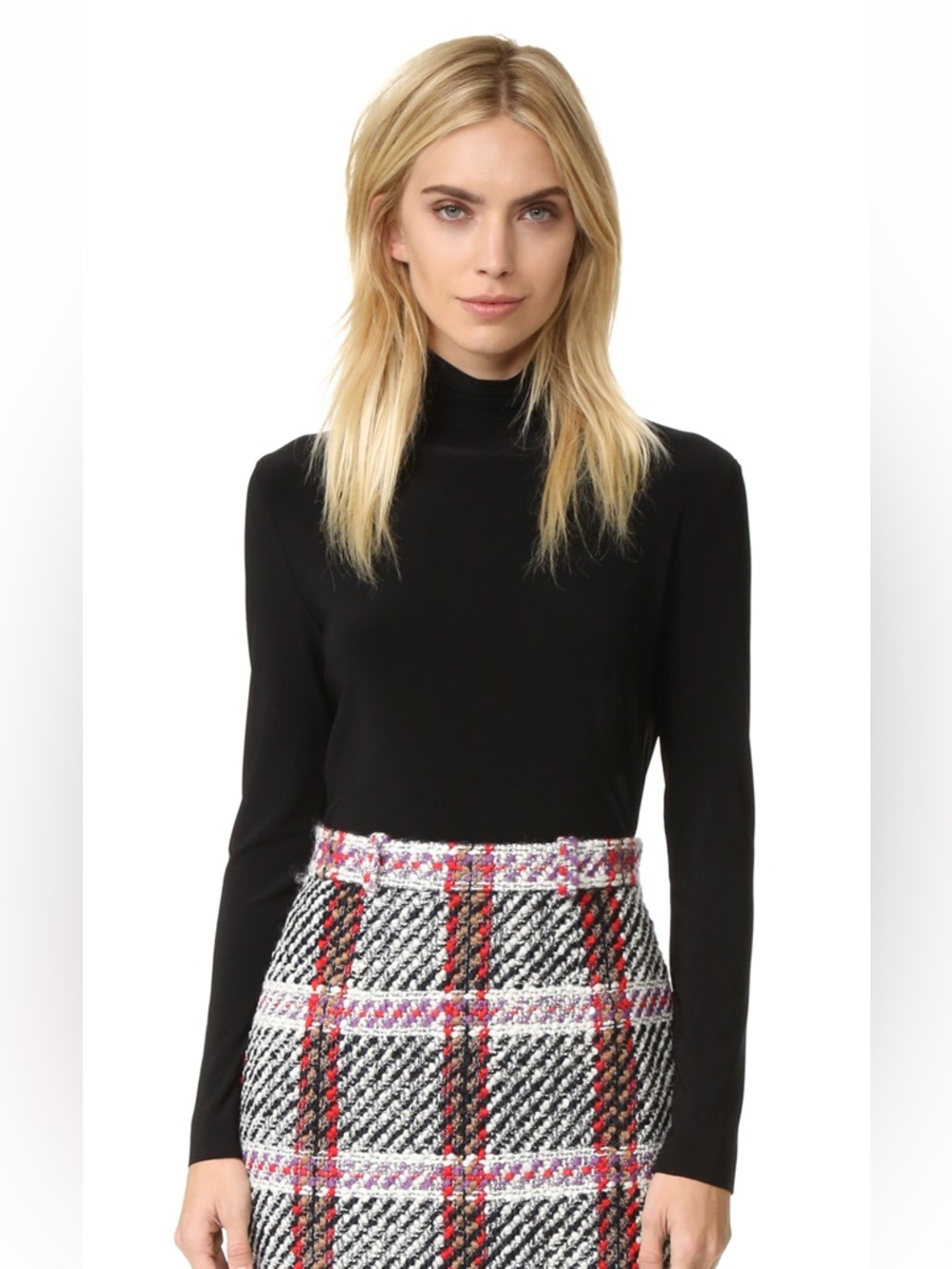 Norma Kamali Kulture Go Turtleneck Top
